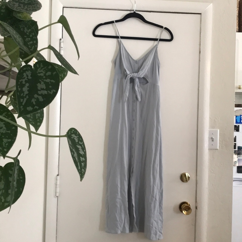 Top shop light blue midi dress